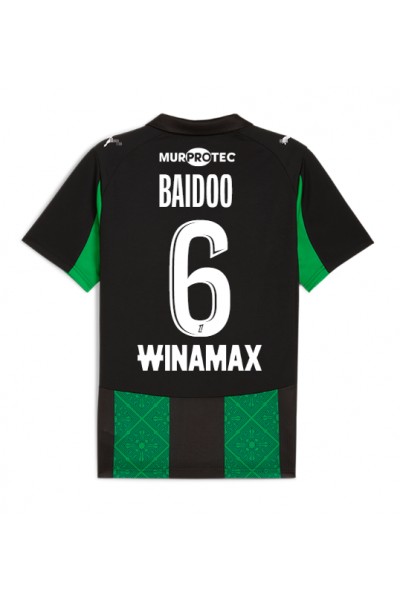 RC Lens Samson Baidoo #6 Jalkapallovaatteet Vieraspaita 2025-26 Lyhythihainen RC Lens Samson Baidoo #6 Jalkapallovaatteet Vieraspaita 2025-26 Lyhythihainen